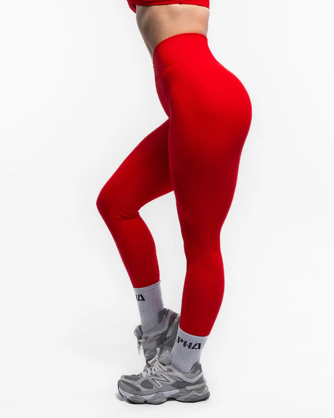 Ribbed Scrunch leggings - Alpha Wear