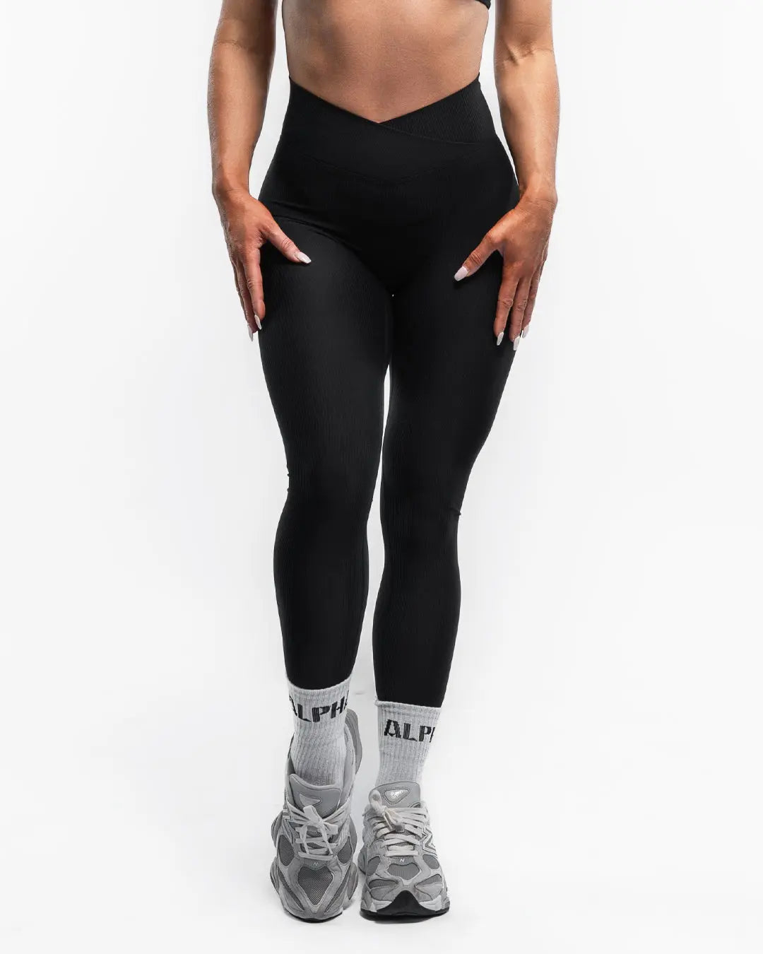 Ribbed Scrunch leggings - Alpha Wear