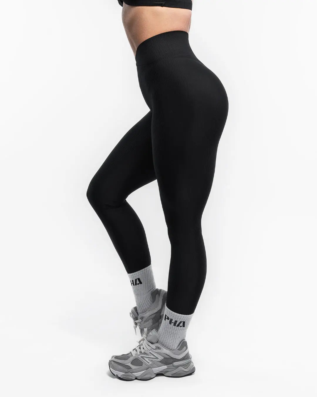 Ribbed Scrunch leggings - Alpha Wear